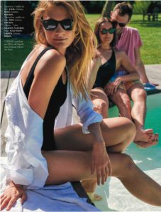 constance jablonski,magazine elle juillet 2019,mod's hair,magazine elle,coiffeur