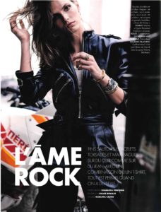 magazine elle,elle,mod's hair,coiffure,rock
