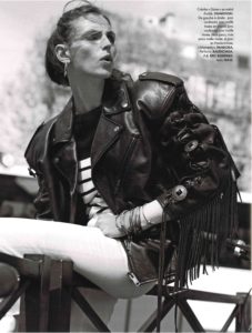magazine elle,elle,mod's hair,coiffure,rock